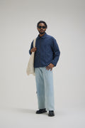 Denim Kantha Jacket