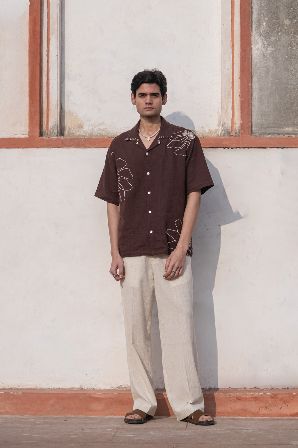 Mocha Bloom Shirt