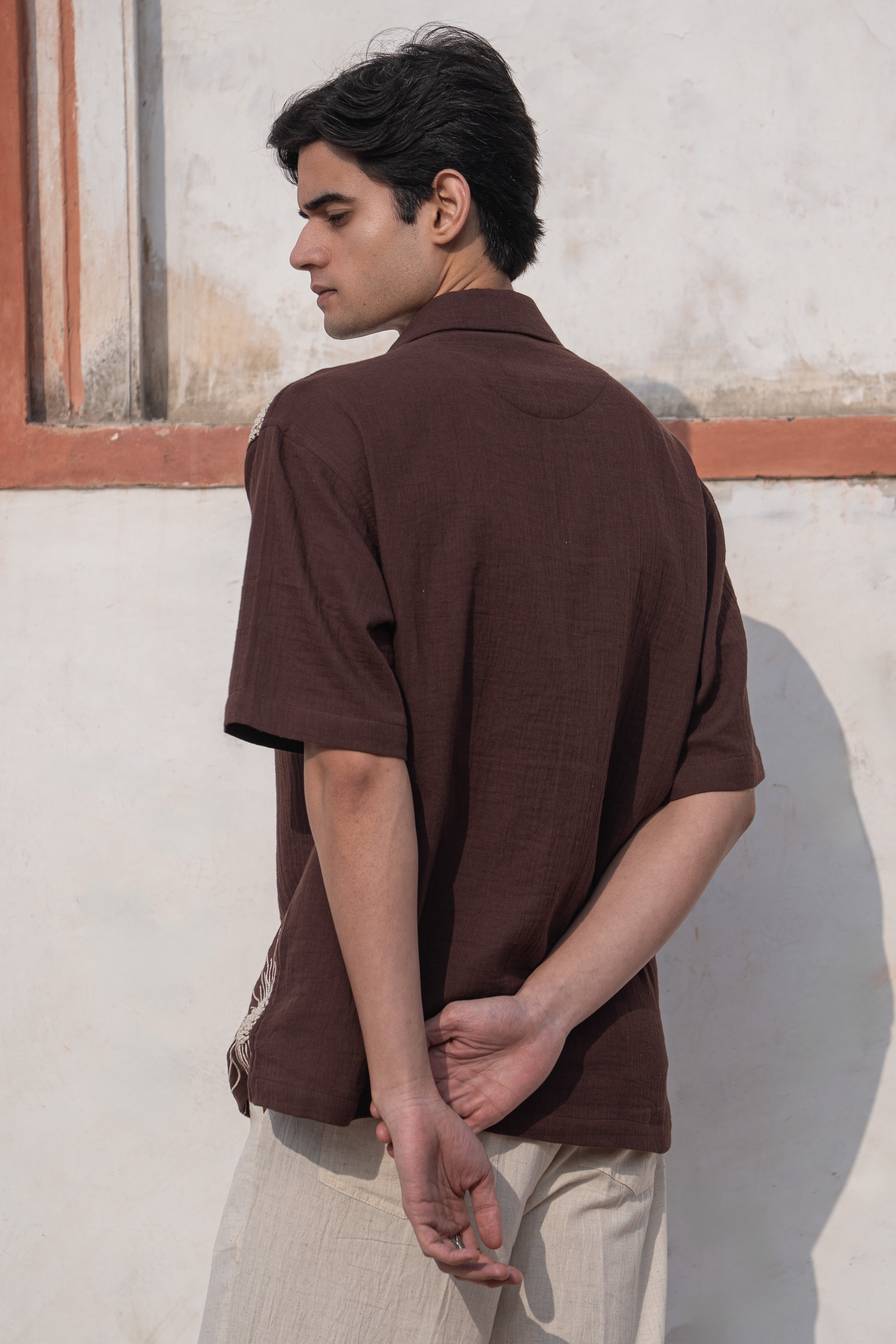 Mocha Bloom Shirt