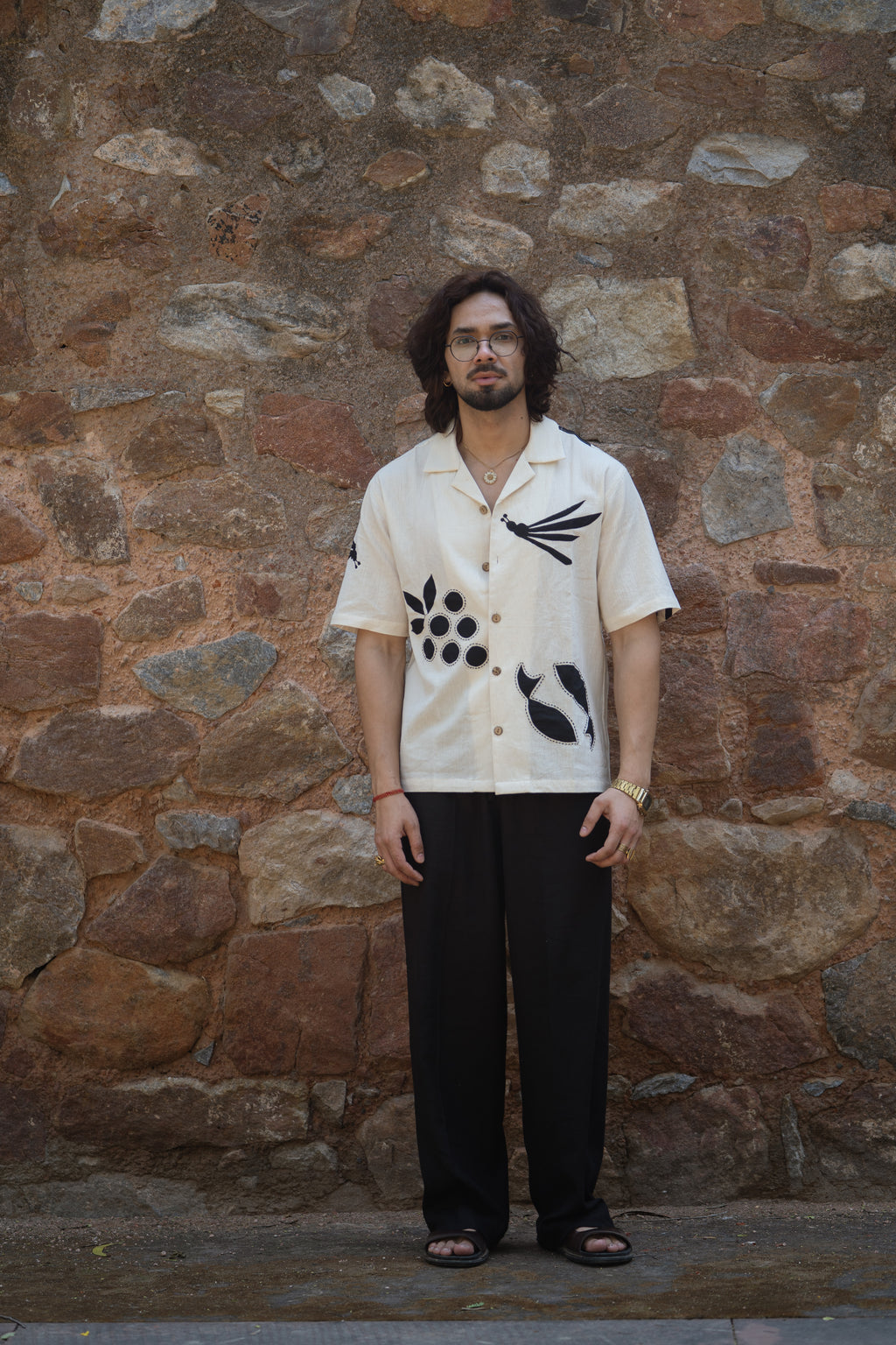 Khadi Noir Shirt