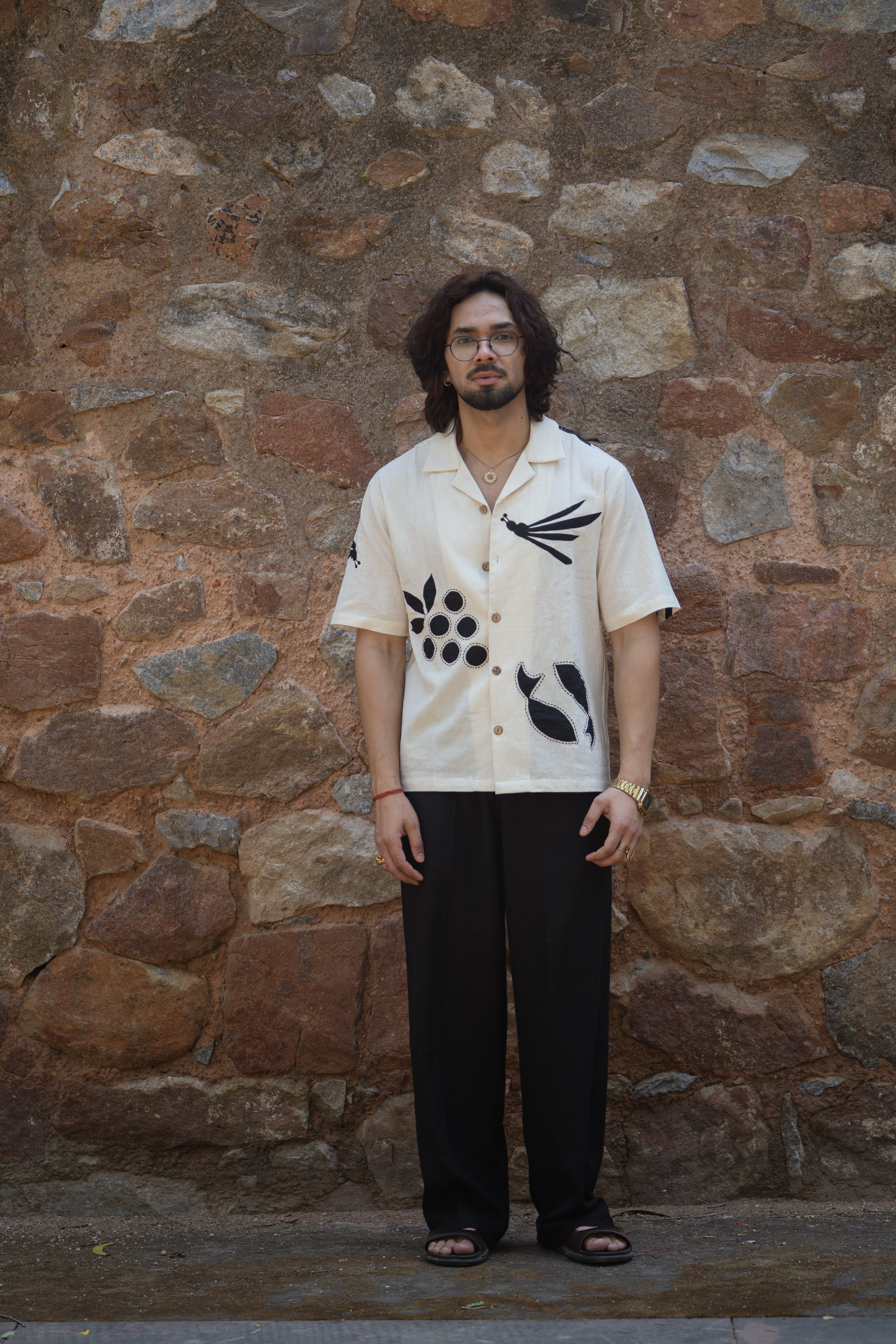 Khadi Noir Shirt