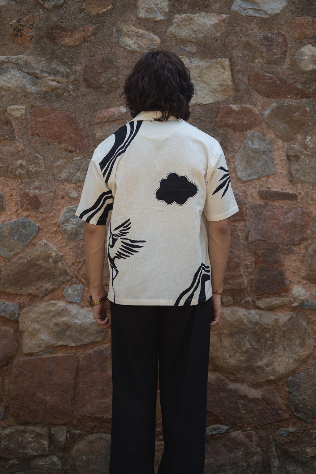 Khadi Noir Shirt