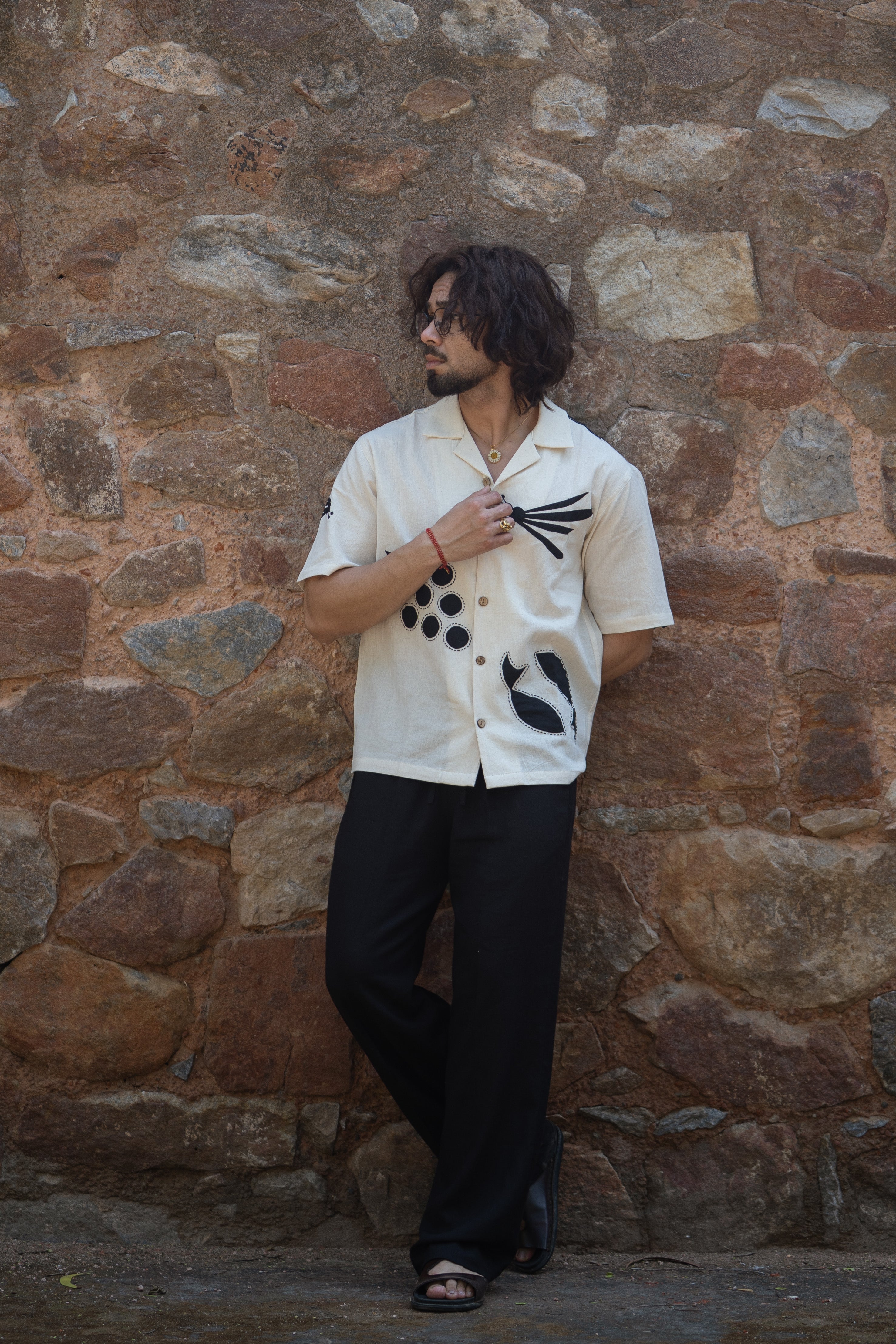 Khadi Noir Shirt