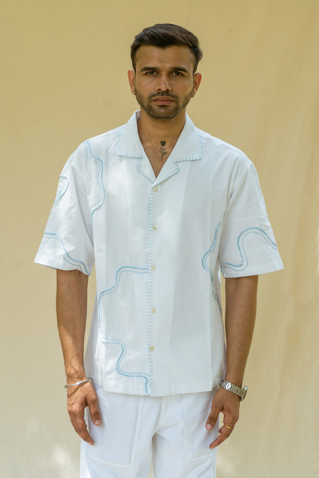 Ocean Thread Camp Shirt