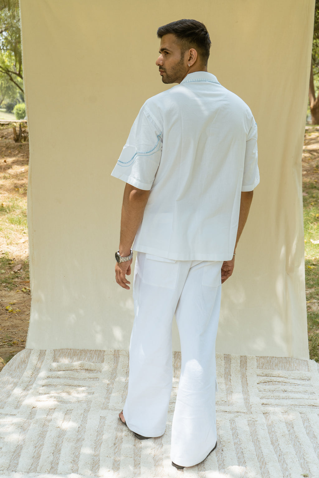 Ocean Thread Camp Shirt