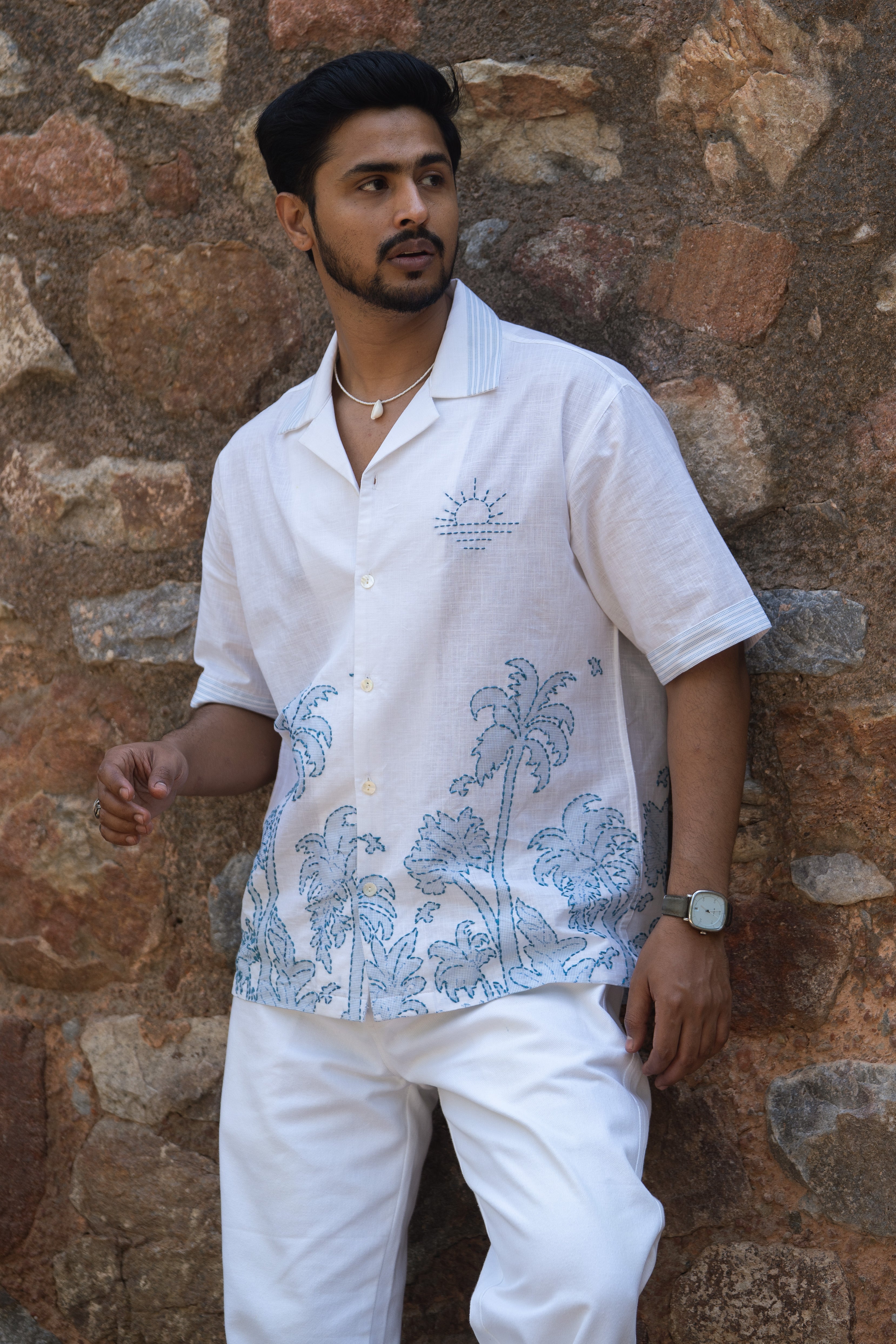 Coastal Palm Shirt