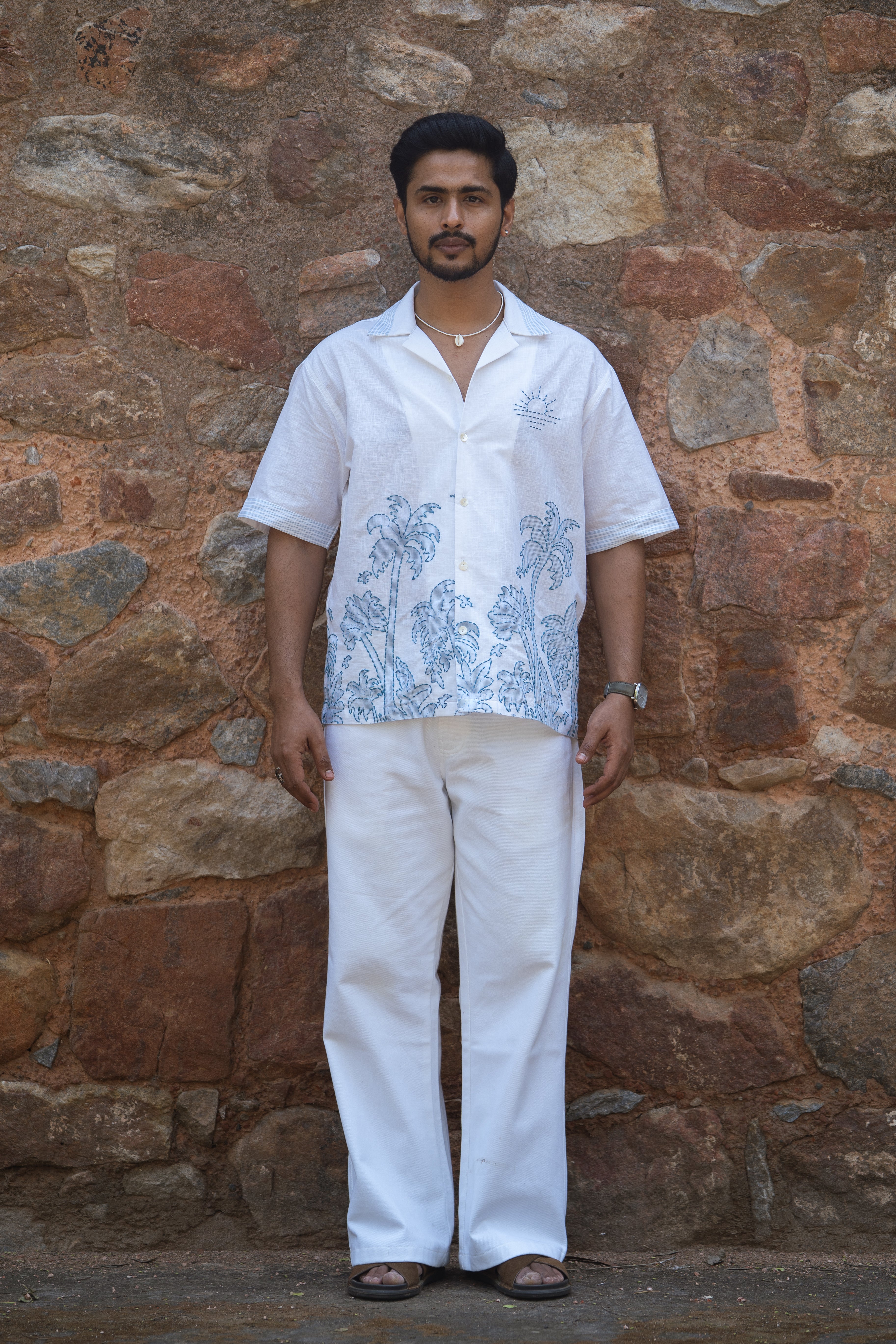 Coastal Palm Shirt