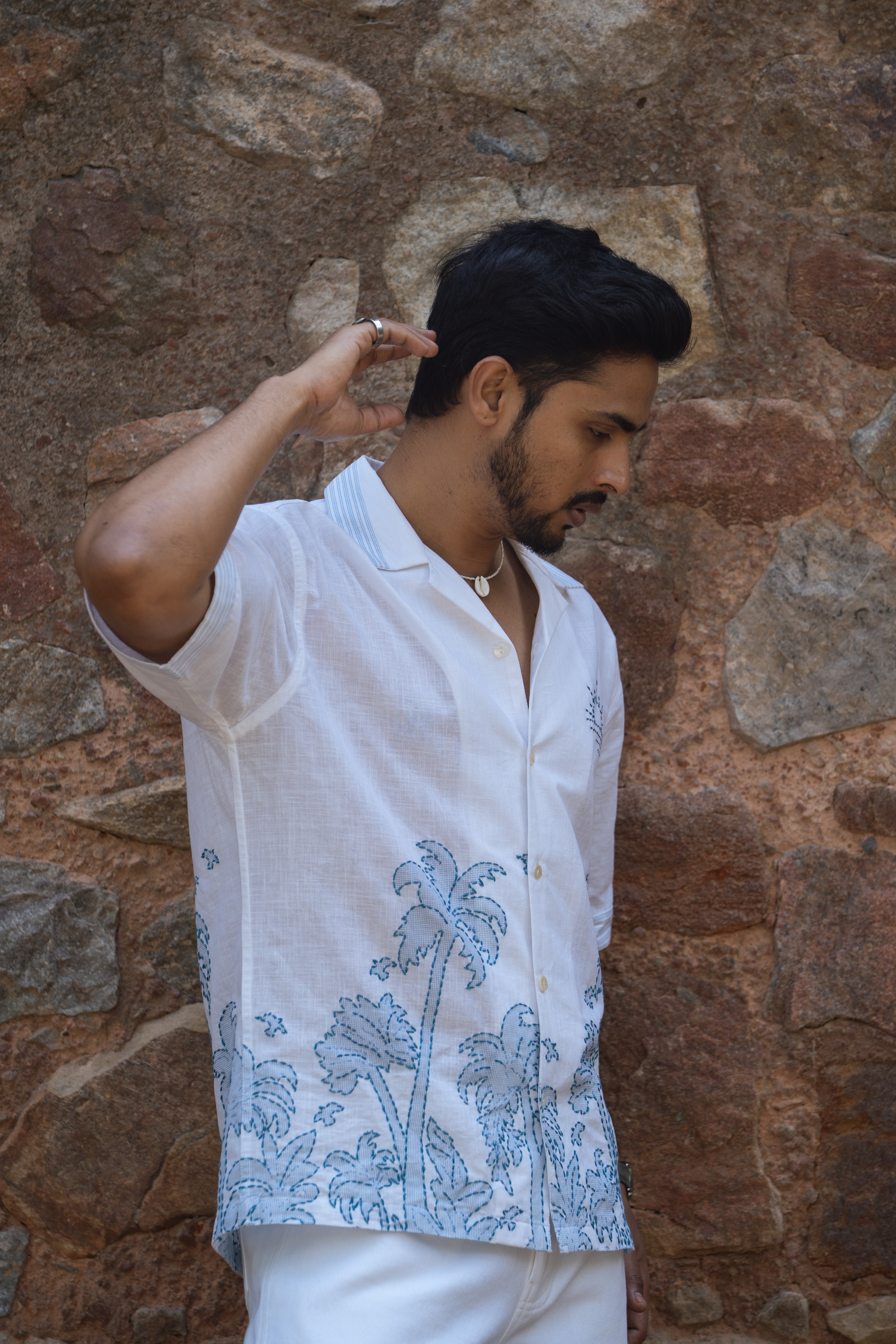 Coastal Palm Shirt