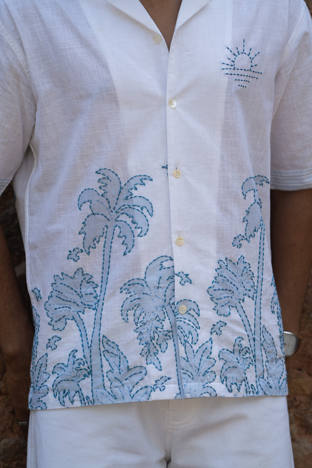 Coastal Palm Shirt
