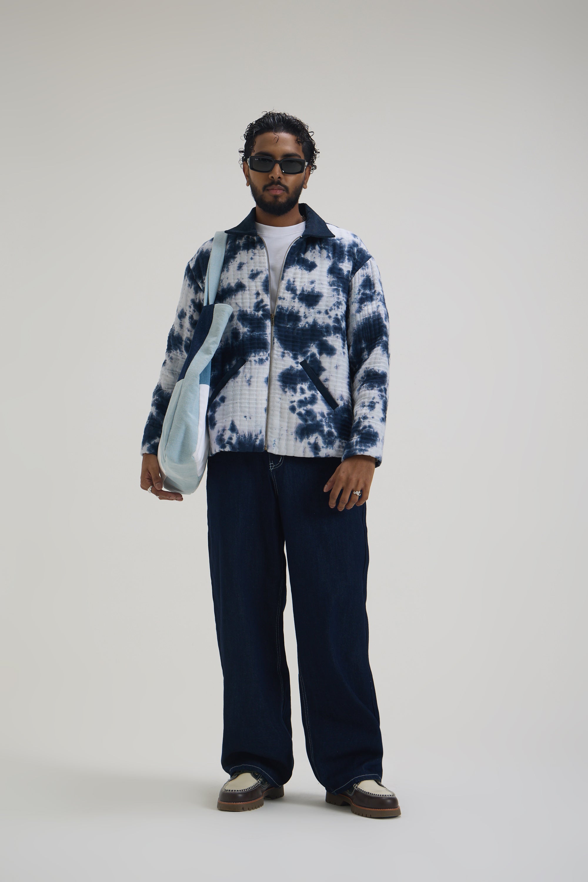 Indigo Tie dye Jacket