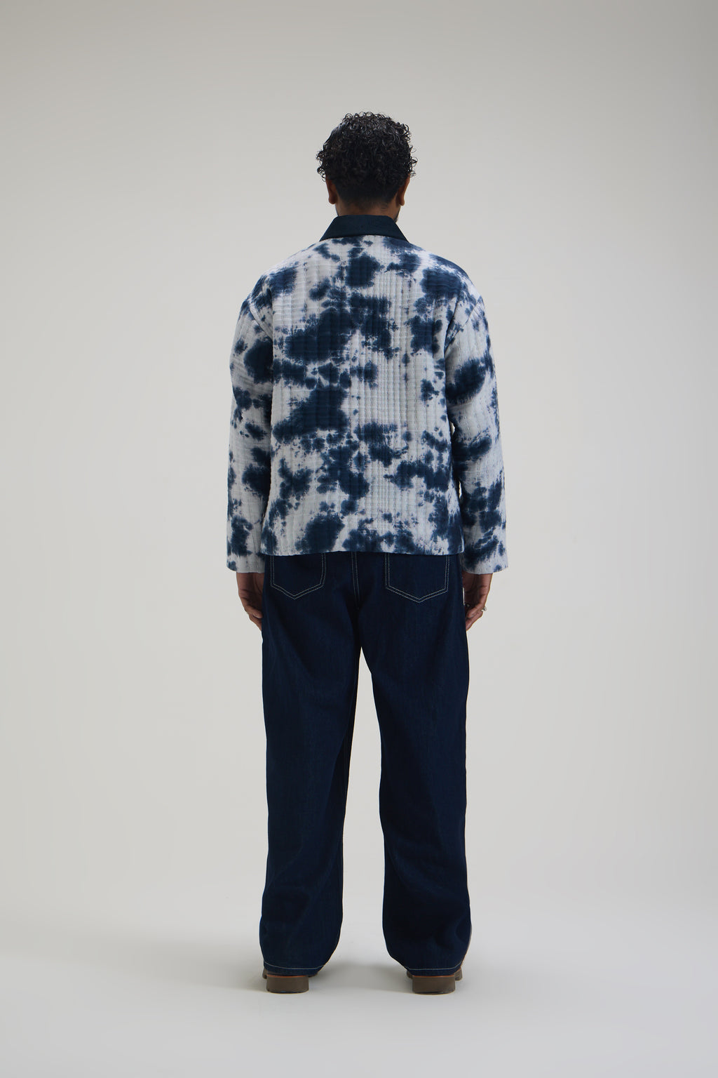 Indigo Tie dye Jacket