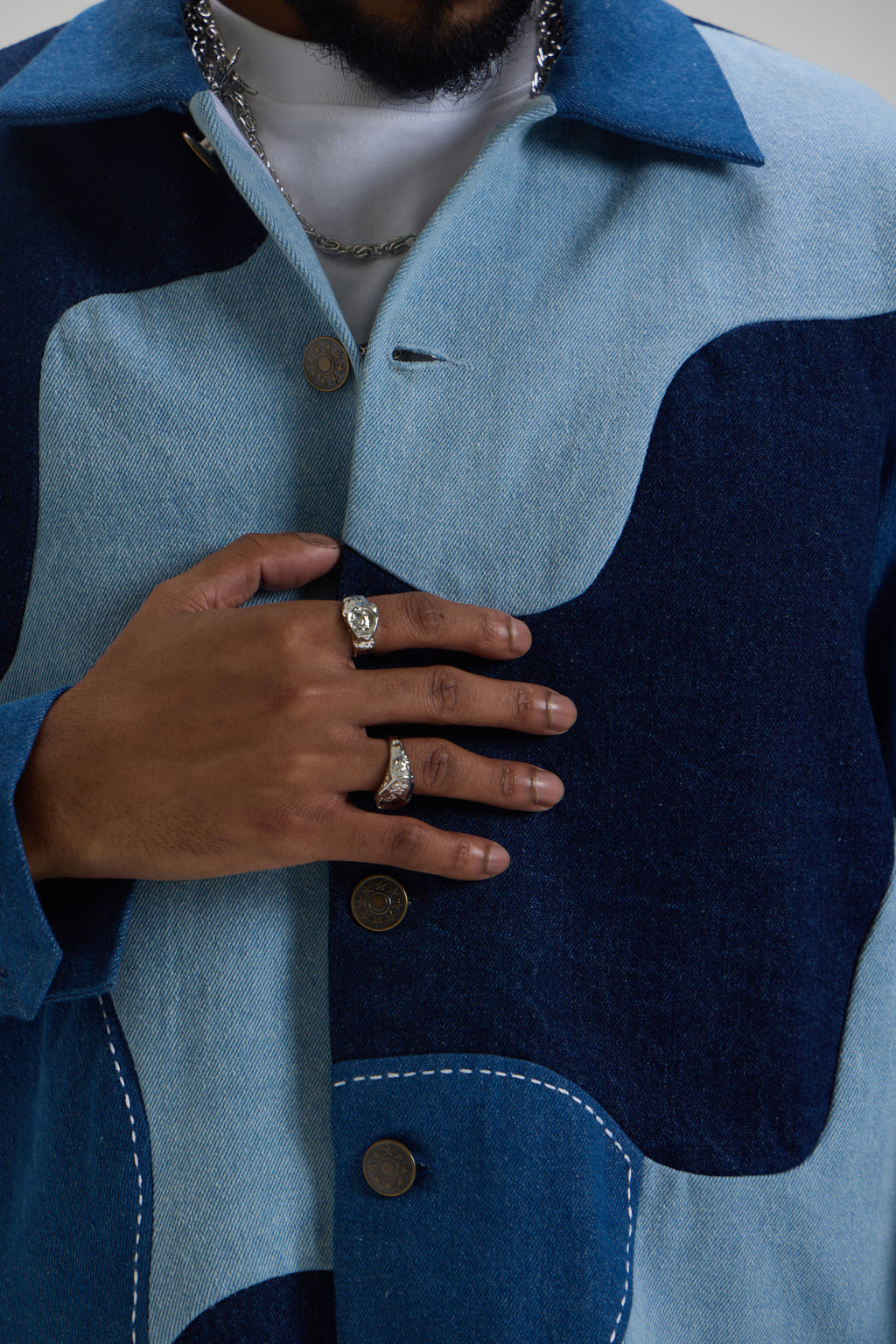 Denim Pach work Jacket