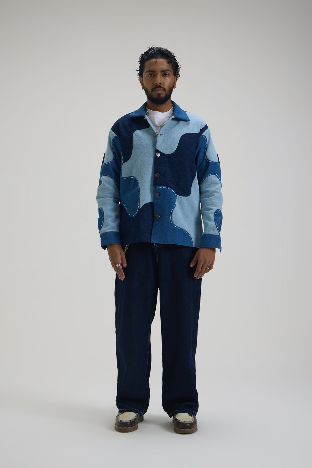 Denim Pach work Jacket