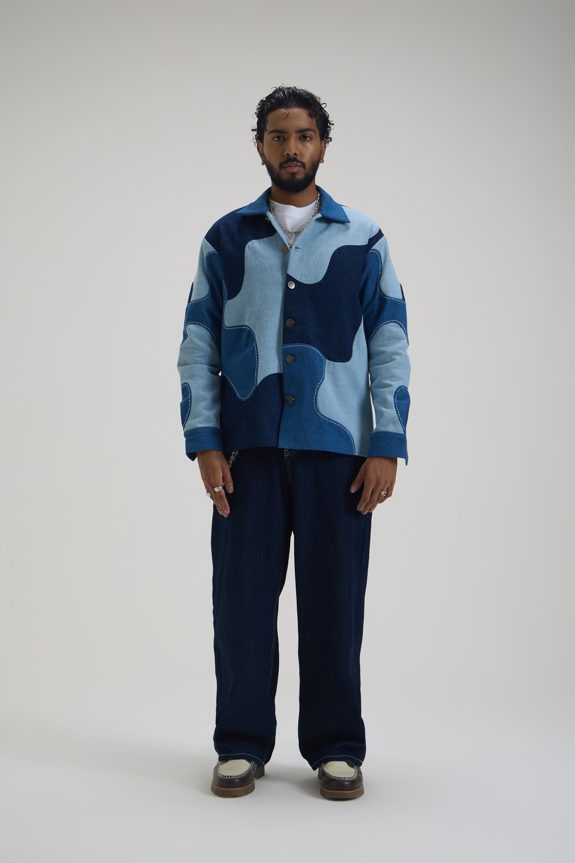 Denim Pach work Jacket